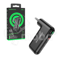 Aвтомобильный AUX-адаптер Borofone BC35 (Bluetooth) Черный