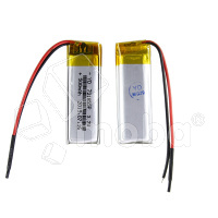 Аккумулятор универсальный 721855p 3,7v Li-Pol 500 mAh (7.2*18*55 mm)