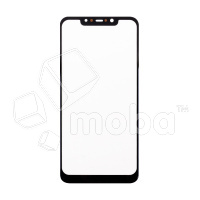 Стекло для переклейки Xiaomi Pocophone F1 в сборе с OCA пленкой Черный - OR (Mitsubishi)