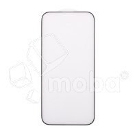 Защитное стекло "Матовое" для iPhone 15 Pro Черный (Закалённое, полное покрытие)