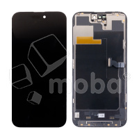 Дисплей для iPhone 14 Pro Max (A2895) в сборе с тачскрином Черный - JCID (Soft OLED, Full HD, 120 Гц) (с верификацией = с привязкой без ошибки)