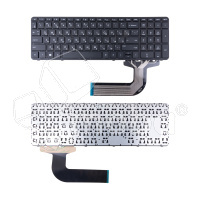 Клавиатура для ноутбука HP Pavilion 17/17e/17-e/17n/17-n/R68 (с рамкой) Черный