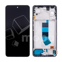 Дисплей для Xiaomi Redmi Note 13 4G (23129RAA4G/23124RA7EO/23129RA5FL) модуль с рамкой Черный - (OLED)
