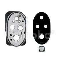 Стекло камеры для Huawei Honor 200 Pro (ELP-AN00) в сборе с рамкой Черный