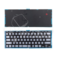 Подсветка клавиатуры для ноутбука MacBook Air 11" A1370/A1465 (2011-2015, прямой Enter RU) Черный