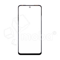 Стекло для переклейки Tecno Pova 4 (LG7n) в сборе с OCA пленкой Черный - OR (Mitsubishi)