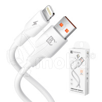 Кабель USB - Lightning BC X81 Soft (PD) Белый