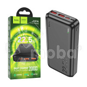 Внешний Аккумулятор (Power Bank) Hoco J101A 20000 mAh (22.5W, QC3.0, PD, 2USB, MicroUSB, Type-C, LED индикатор) Черный