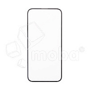 Защитное стекло "Стандарт" для iPhone 15 Черный (Полное покрытие)