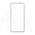 Защитное стекло "Матовое" для iPhone 16 Plus Черный (Закалённое, полное покрытие)