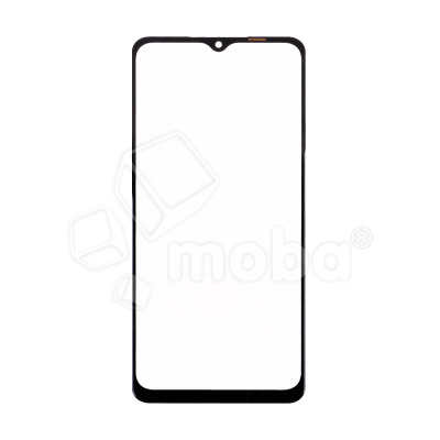 Стекло для переклейки Samsung Galaxy A12 (A125F) в сборе с OCA пленкой Черный - (Feaglet)
