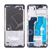 Рамка дисплея для Tecno Spark 20 (KJ5) Черный (возможен дефект ЛКП)