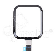 Стекло для переклейки Apple Watch 5/SE/SE 2022/SE 2023 (44 мм) в сборе с тачскрином и OCA пленкой Черный - OR (Feaglet)