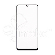 Стекло для переклейки Samsung Galaxy A32 4G/M32 (A325F/M325F) в сборе с OCA пленкой Черный - OR (Mitsubishi)