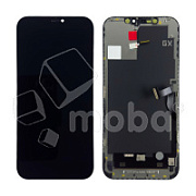 Дисплей для iPhone 12 Pro Max (A2411) в сборе с тачскрином Черный GX (площадка под IC)