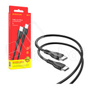 Кабель Type-C - Type-C Borofone BX51 (5A, 60W, PD) Черный