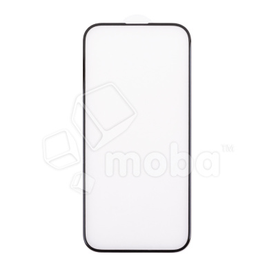 Защитное стекло "Премиум" для iPhone 15 Черный (Закалённое+, полное покрытие)