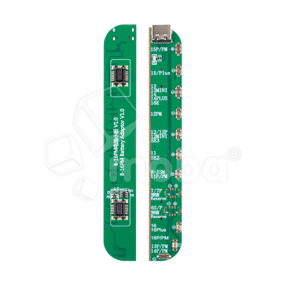 Плата для программатора JCID V1S Pro АКБ для iPhone 6/6S/6 Plus/7/7 Plus/8/8 Plus/X/Xr/Xs/Xs Max/11/11 Pro/11 Pro Max/SE 2020/SE 2022/12/12 mini/12 Pro/12 Pro Max/13/13 mini/13 Pro/13 Pro Max/14/14 Pro/14 Plus/14 Pro Max