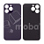 Задняя крышка для iPhone 14 Pro Max (A2895) Темно-фиолетовый (стекло, широкий вырез под камеру, логотип)