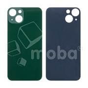 Задняя крышка для iPhone 13 (A2635) Зеленый (стекло, широкий вырез под камеру, логотип)