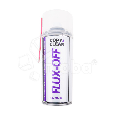 Спрей-очиститель CopyClean FLUX-OFF (520 мл) - заменяет изопропиловый спирт и бензин «Калоша»
