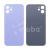 Задняя крышка для iPhone 12 (A2403) Фиолетовый (стекло, узкий вырез под камеру, логотип) - Премиум