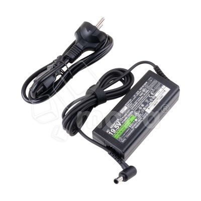 Блок питания (сетевой адаптер) для ноутбука Sony 19,5V, 3,3A, 60W (6,0×4,4 с иглой)