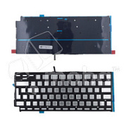 Подсветка клавиатуры для ноутбука MacBook Air 13" A2179 (2020, Г-образный Enter RU) Черный