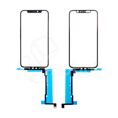 Стекло для переклейки iPhone 11 Pro в сборе с тачскрином и OCA пленкой Черный - OR (Mitsubishi)