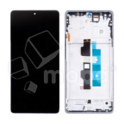 Дисплей для Xiaomi Redmi Note 14S (2502FRA65G) модуль с рамкой Фиолетовый - OR (SP)