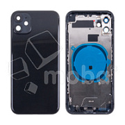 Корпус для iPhone 11 (A2221) (1 Sim) Черный - Премиум