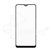 Стекло для переклейки Samsung Galaxy A20s (A207F) с OCA пленкой Черный - OR (Mitsubishi)